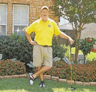 Richard Humphries, an Alexandria native from Fort Worth, Texas, has plans to play in the 2009 Deep South Four Ball golf tournament, despite suffering from secondary progressive multiple sclerosis.